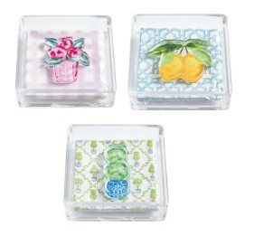 GARDEN NAPKIN CADDY SET