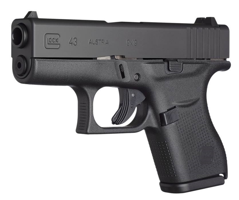 GLOCK G43 9MM 6RND FIXED SIGHT