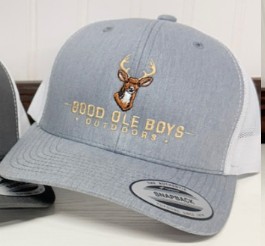 DEER HTHR/WHT HAT