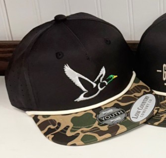 YTH 5PERF FLYING MLLRD BLK/CAMO