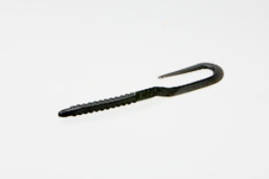 BLACK U-TALE WORM 6-3/4" 20PK