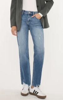 MID RISE STRAIGHT JEAN