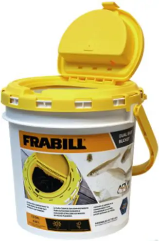 FRABILL BAIT BUCKET/AERATOR 5QT