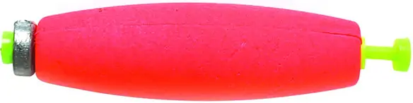 RED WEIGHTED CIGAR FLOATS 2.5"