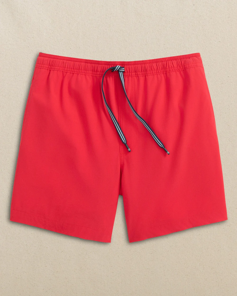 RED MARITIME SWIM TRUNK