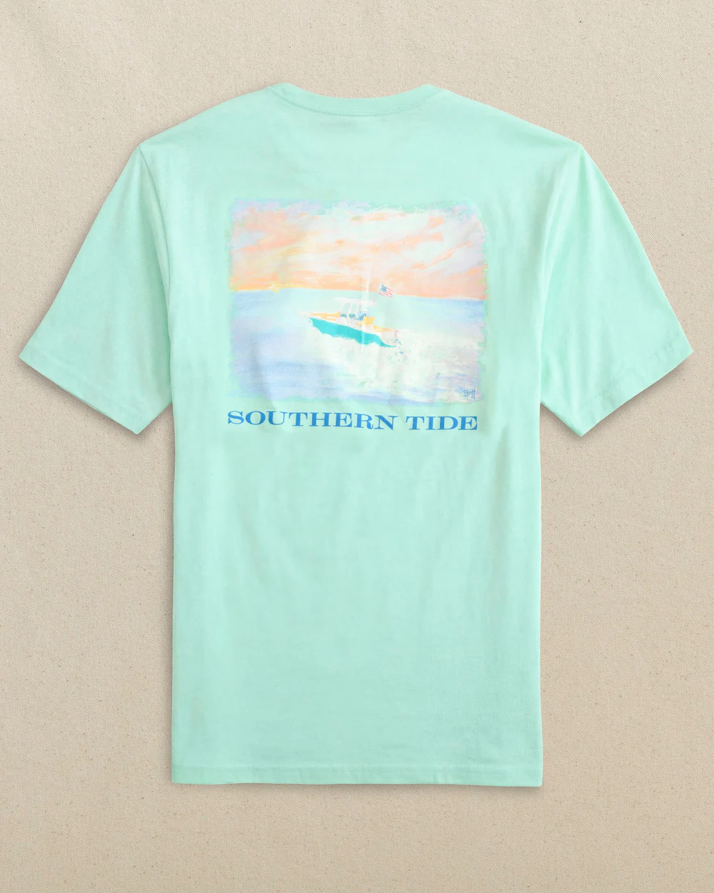 GREEN CENTER CONSOLE TEE