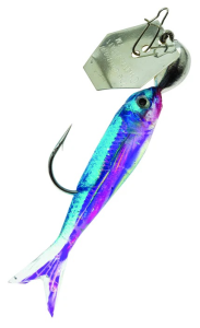 FLASHBACK MINI SILVER/BLUE 1/8OZ