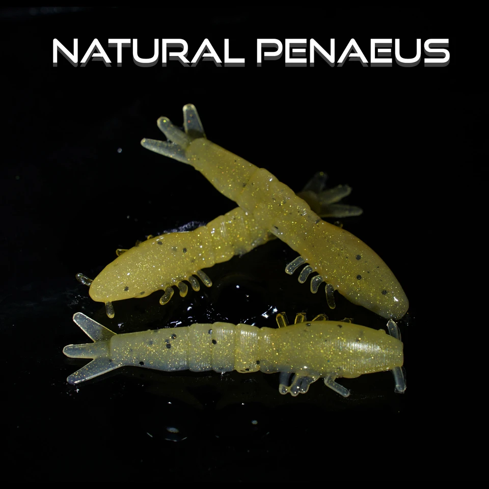 Q8 SHRIMP 3"NATURAL PEN 7PK