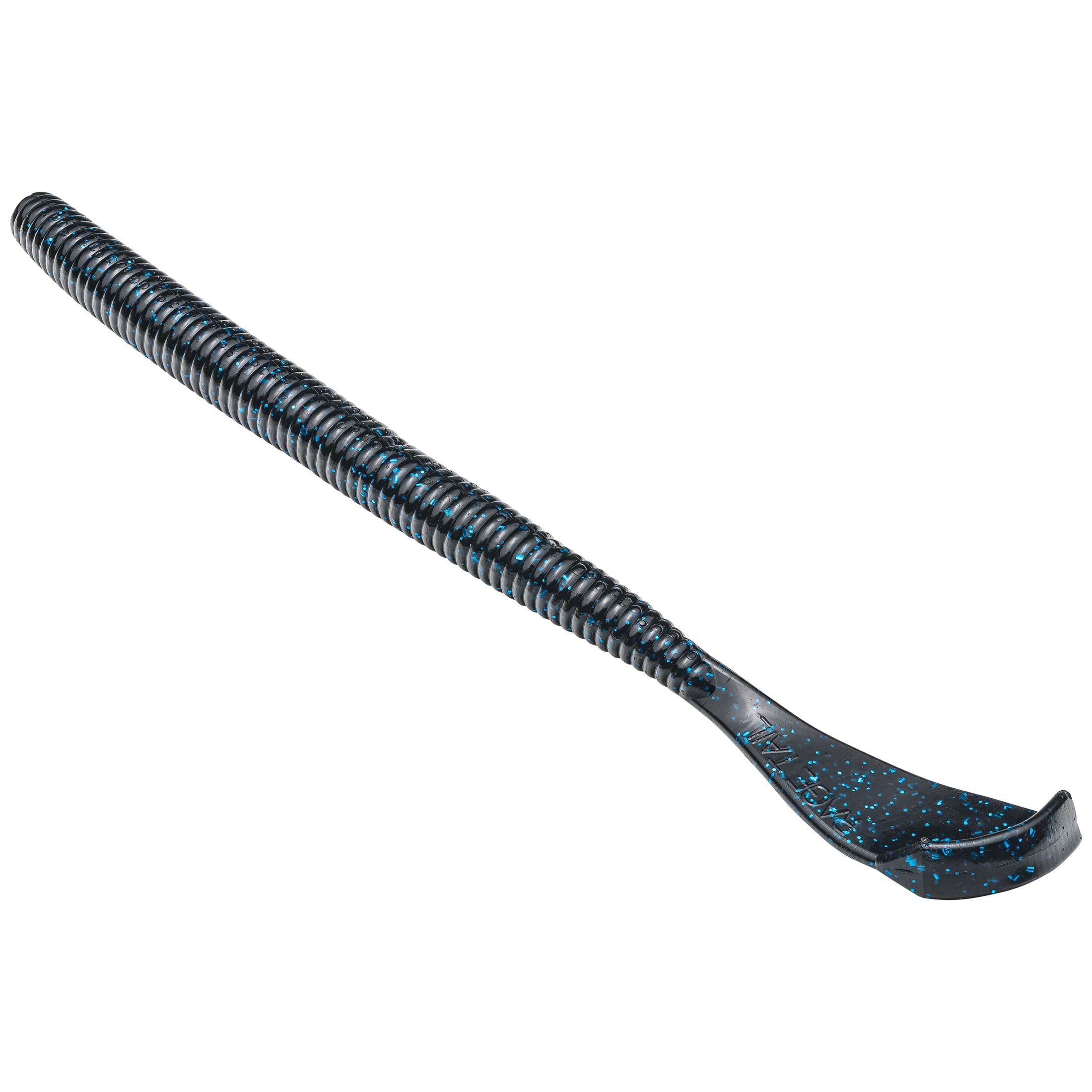 RAGE CUT-R-WORM 7" BLK/BLUE FLAK