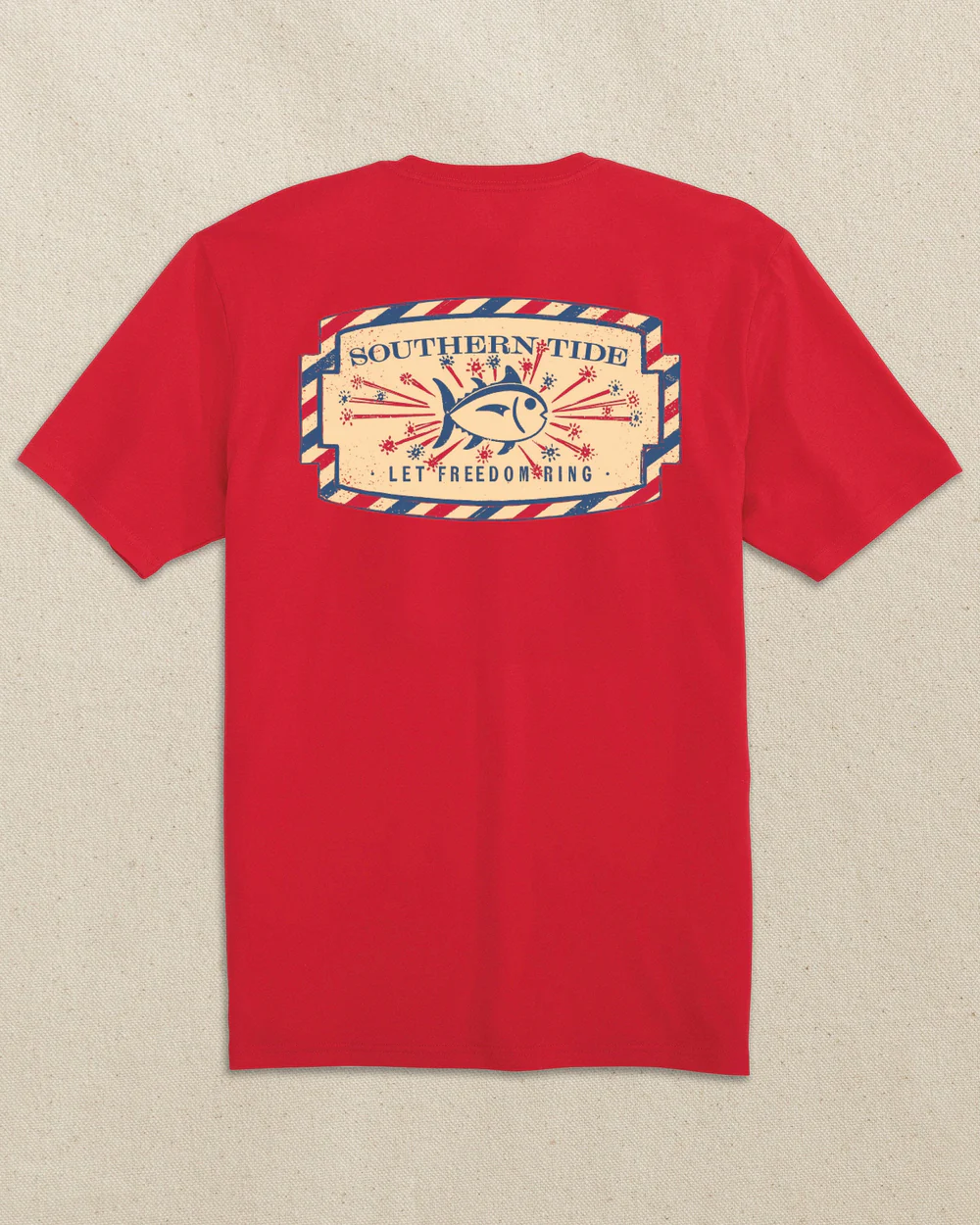 RED VINTAGE FIRECRACKER TEE