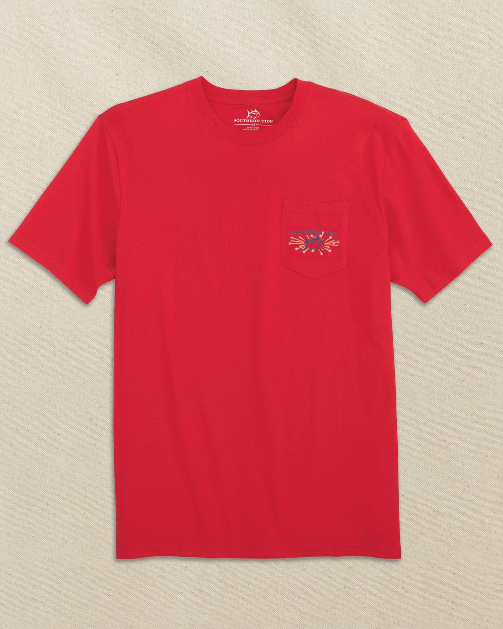 RED VINTAGE FIRECRACKER TEE