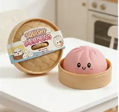 PINK STEAMED BUNS TOY