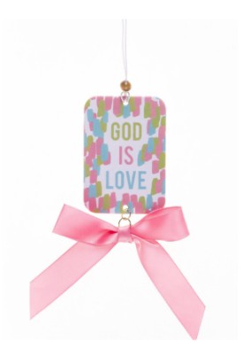 GOD IS LOVE AIR FRESHENER