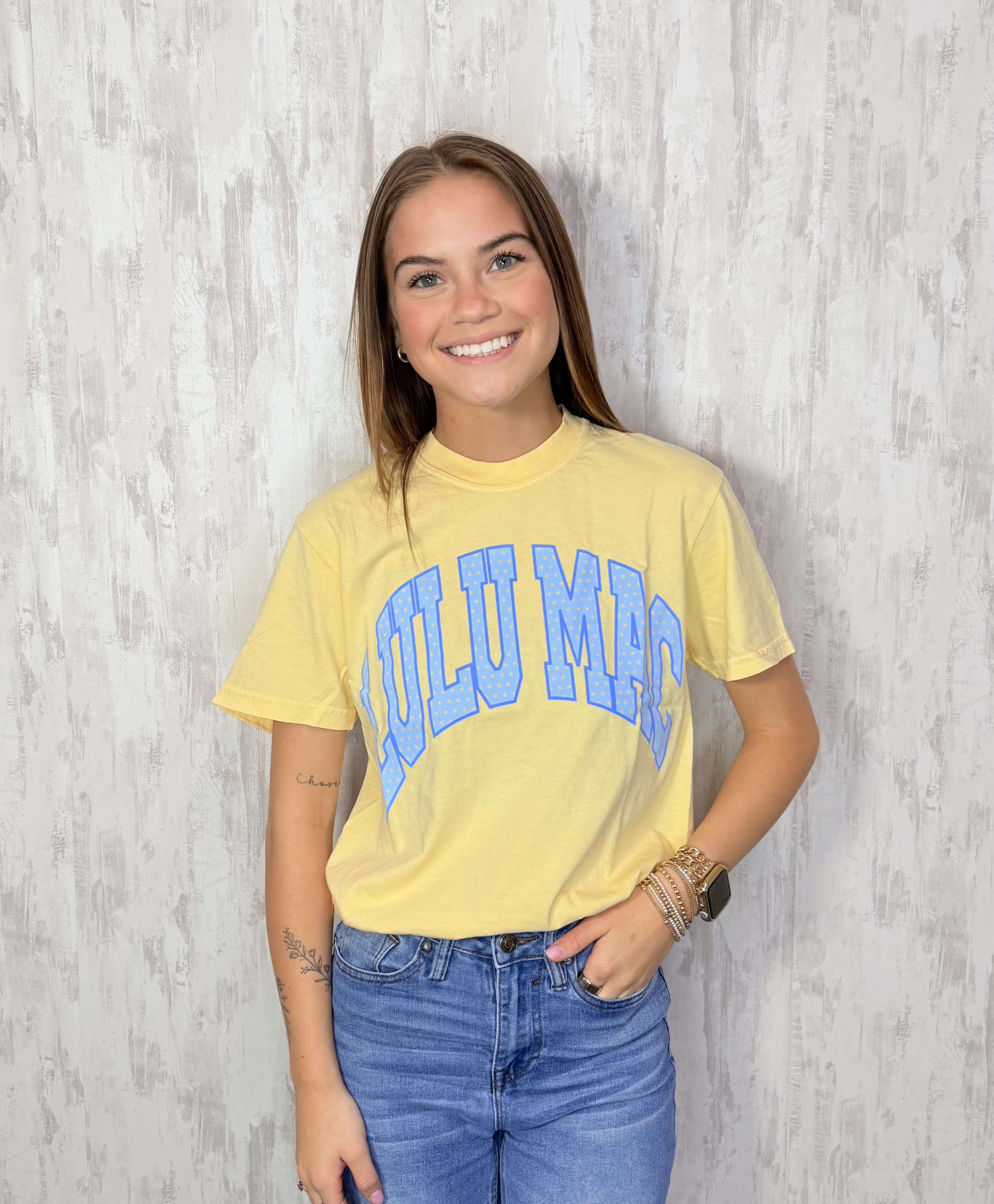 LULU POLKA DOT TEE
