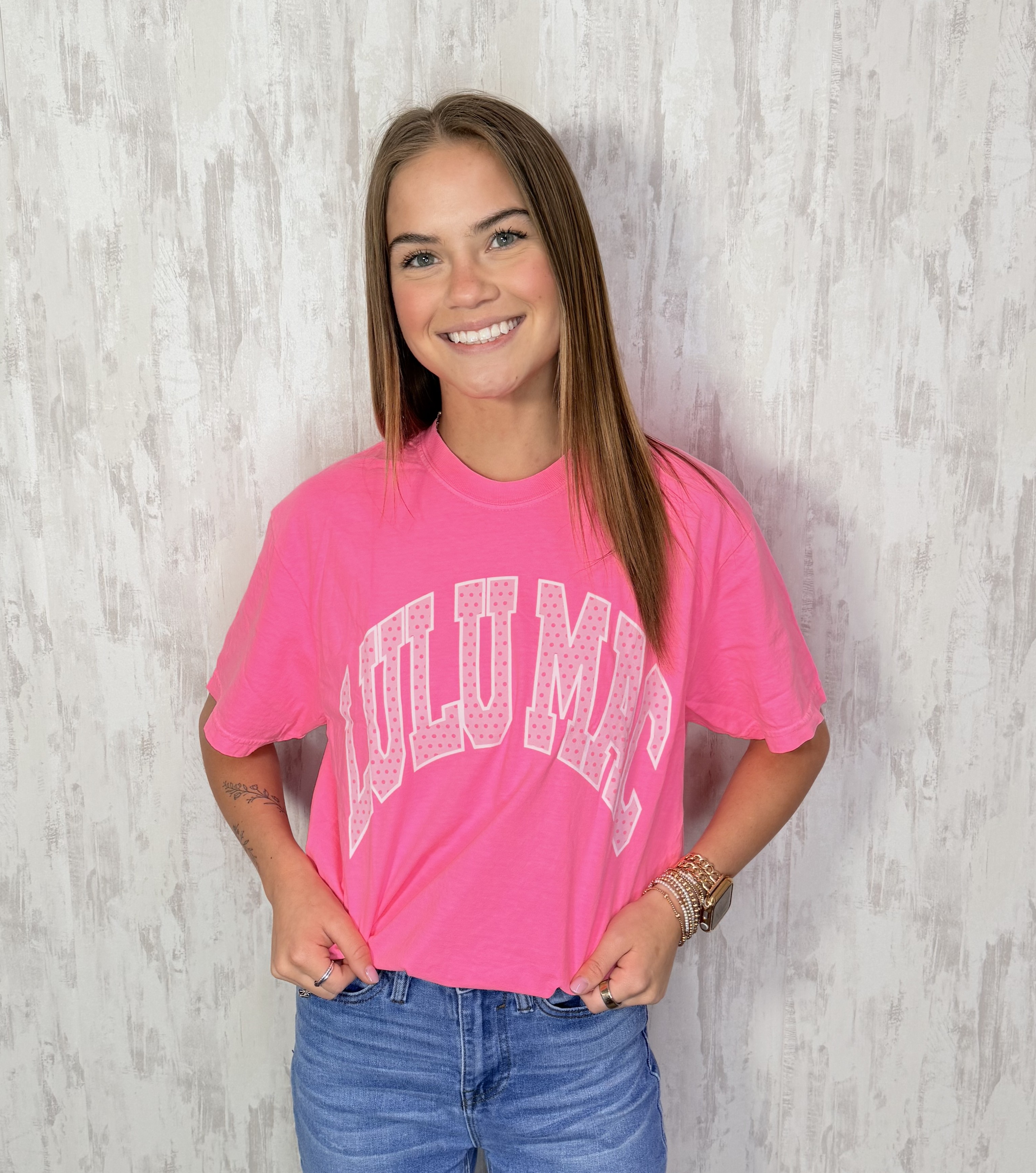 LULU POLKA DOT TEE
