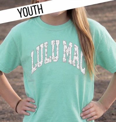 YTH LULU CAMO TEE