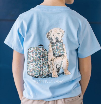 LT BLUE STUDY BUDDY TEE