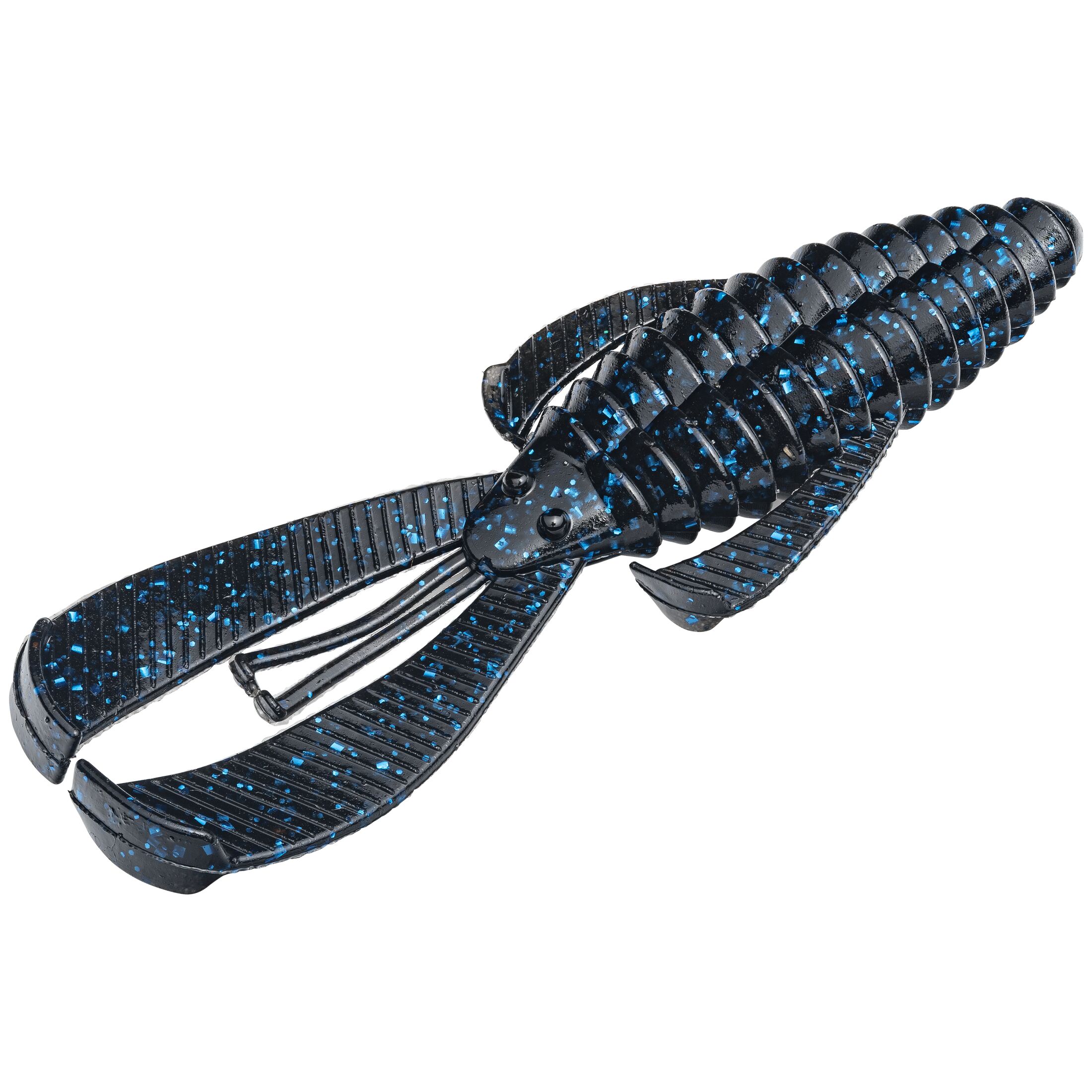 RAGE BUG 4" BLACK/BLUE FLAKE