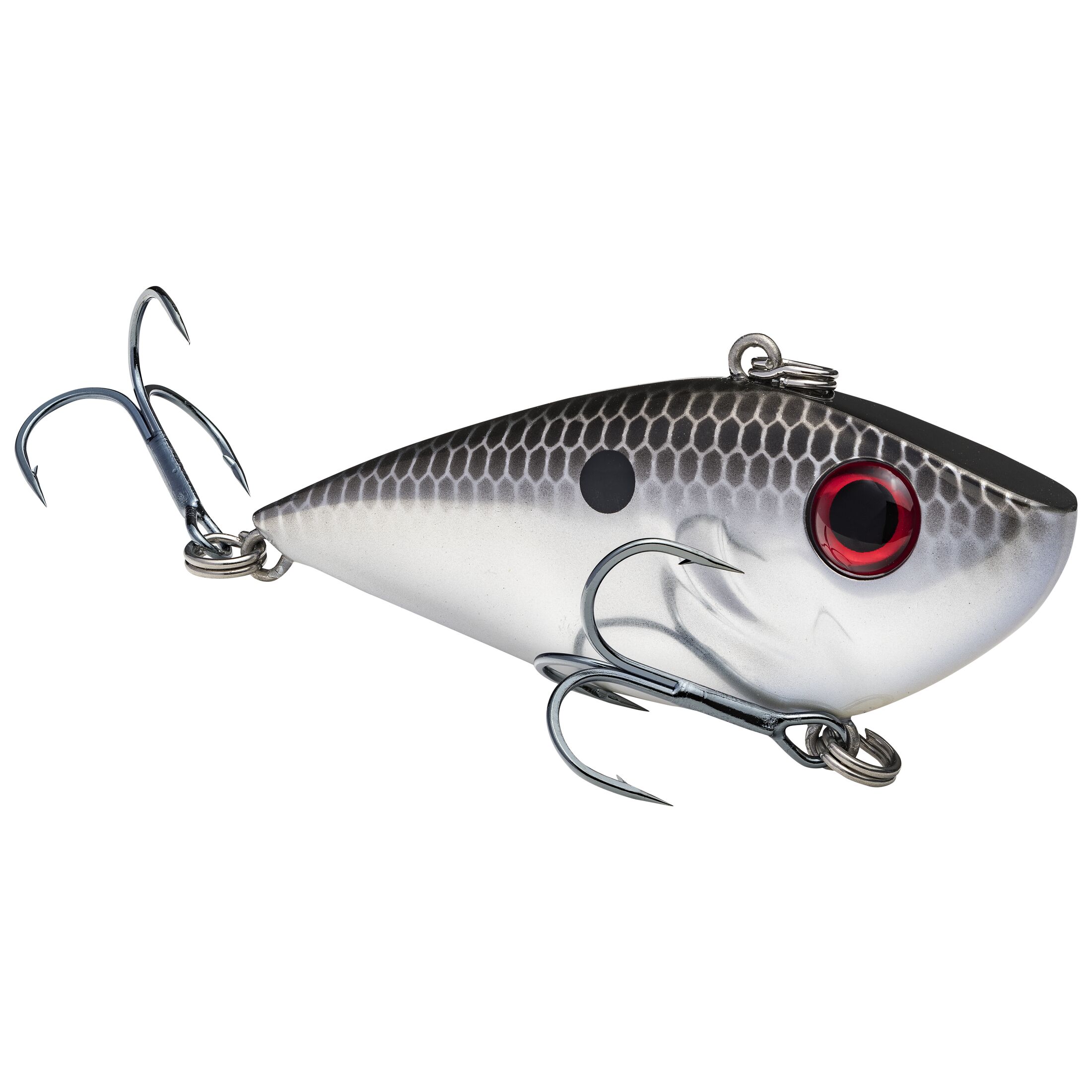RED EYED SHAD 1/4OZ CHROME BLACK