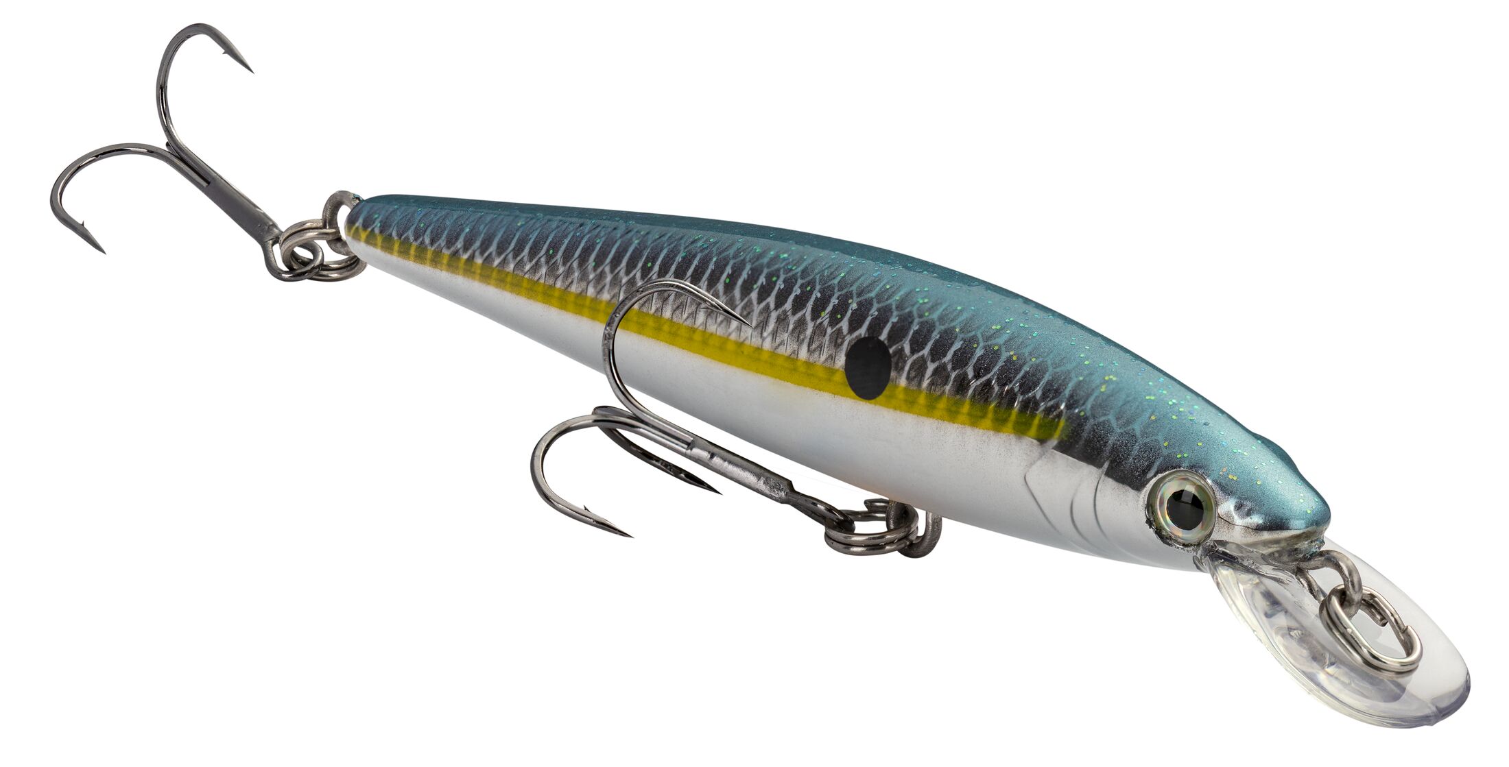 KVD JERKBAIT 2HK CHROM SEXY SHAD