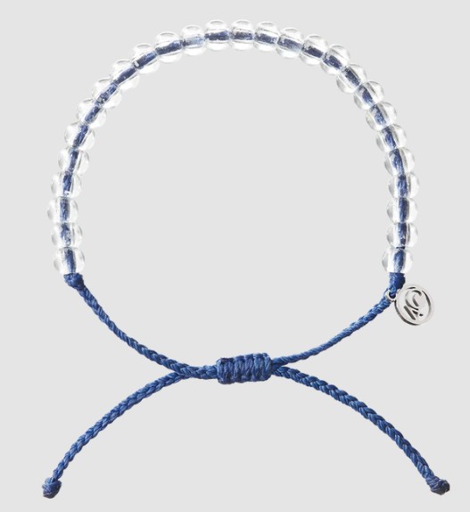 SIG BLUE BEADED BRACELET