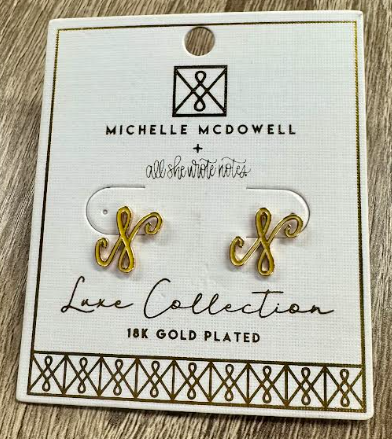 EARRINGS ASWN LUXE N