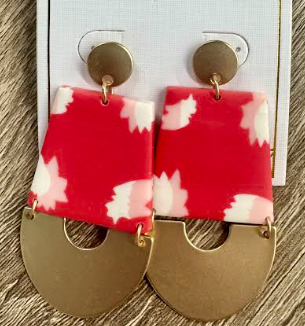 ELYSE ROUGH RUNNER EARRINGS