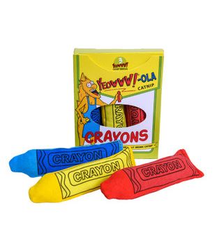 YEOWWW CATNIP CRAYONS 3PK