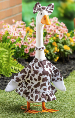 PORCH GOOSE OUTFIT COW GOWN