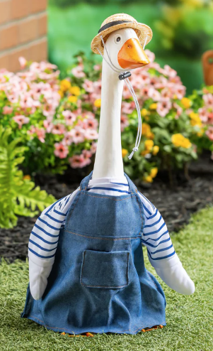 PORCH GOOSE OUTFIT GARDENER