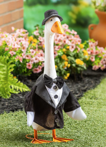 PORCH GOOSE OUTFIT GROOM