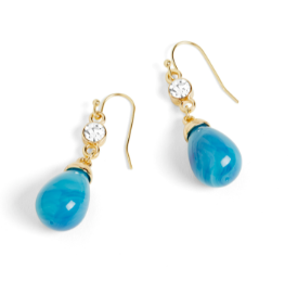 OCEAN STONE TEARDROP EARRING