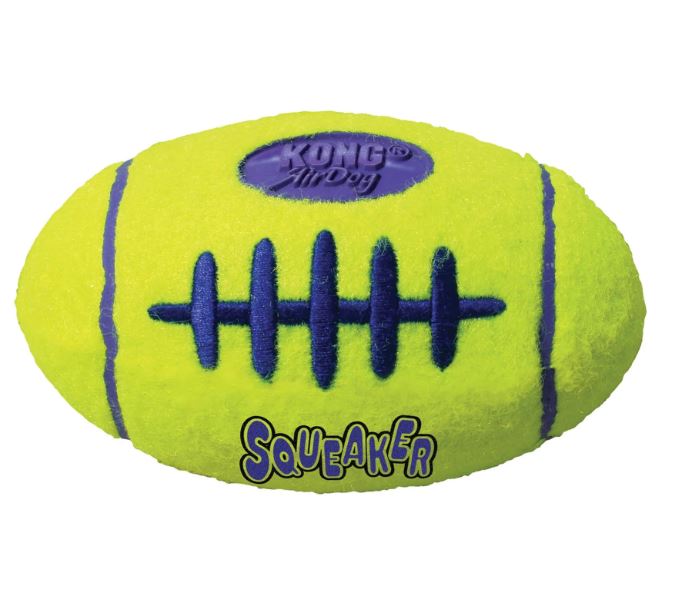 KONG AIRDOG LRG FOOTBALL DOG TOY
