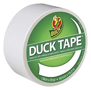 WHITE DUCT TAPE 1.88INX20YDS
