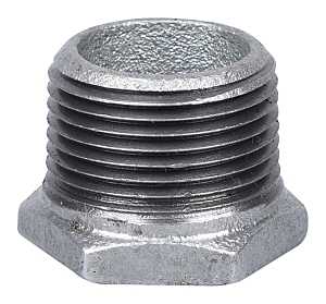 GALV PIPE BUSHING 1X3/4IN