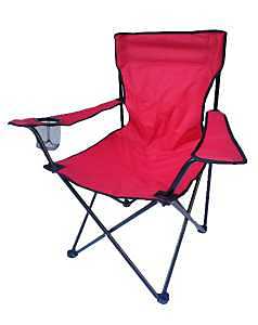 RED OVERSIZED FOLDING CHAIR