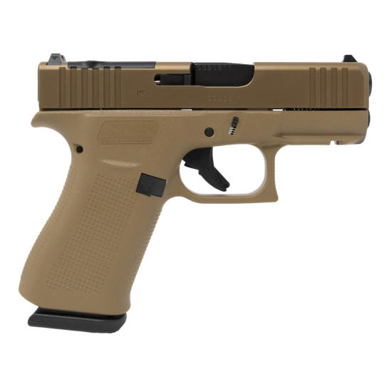 GLOCK 43X MOS 9MM COYOTE 10R