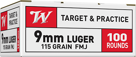 WINCHESTER 9MM FMJ 115GR&nbsp;&nbsp;100RD