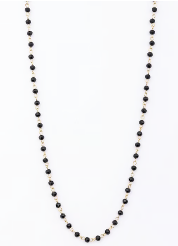 BLACK MACY NECKLACE