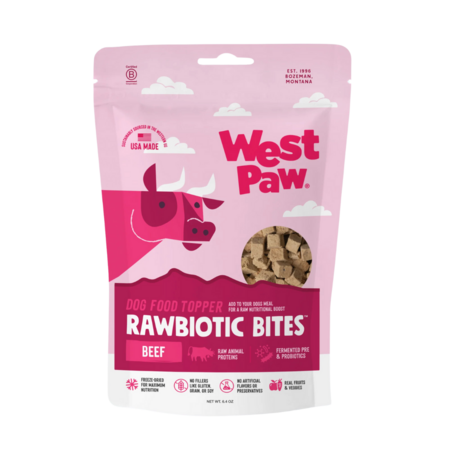 WEST PAW RAWBIOTIC BITES BEEF