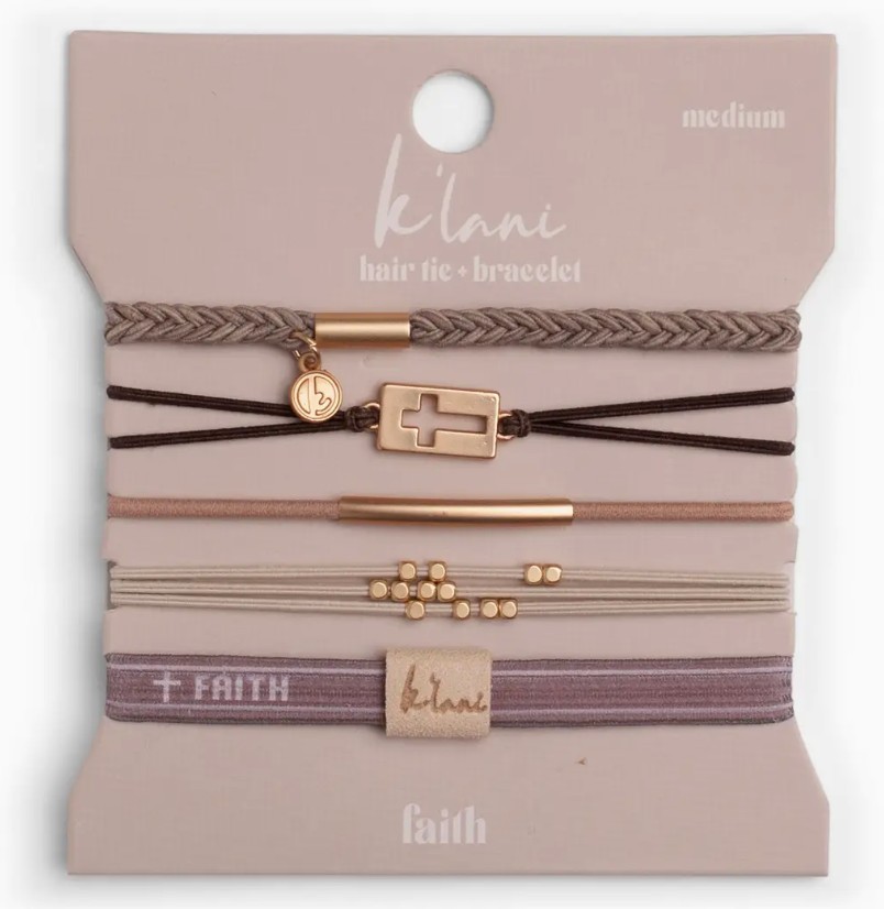 FAITH HAIR TIE BRACELETS