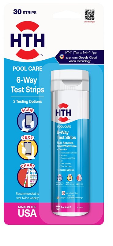 6-WAY POOL TEST STRIP MLT-PURP