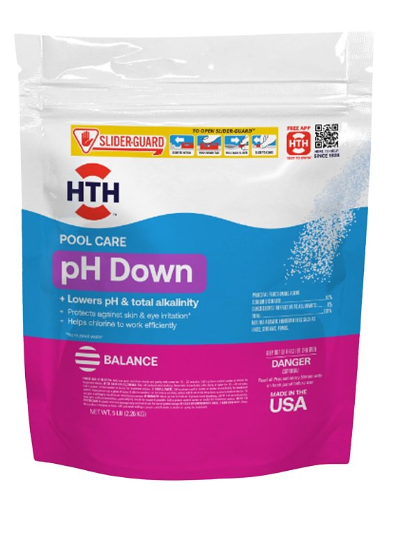 POOL PH DECREASER GRANULES 5LB