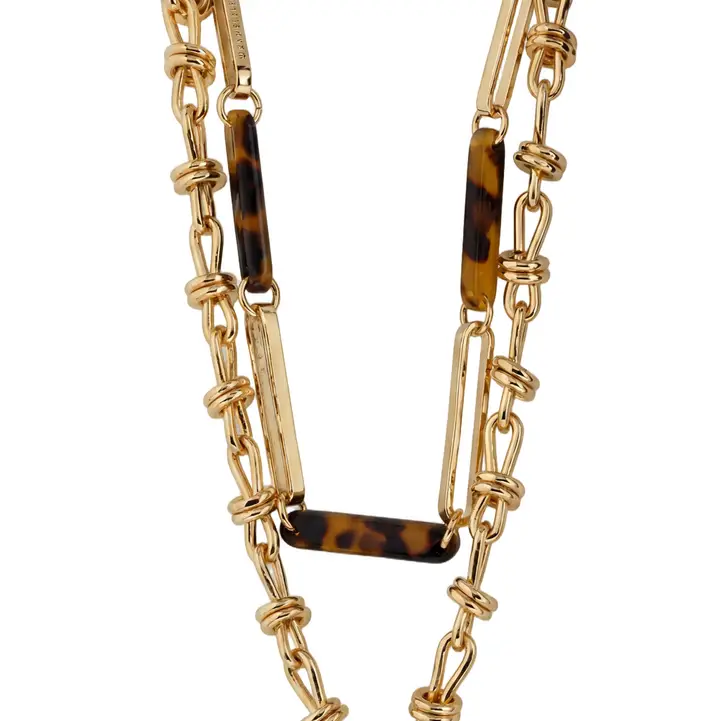 TORTOISE KNOT CHAIN NECKLACE