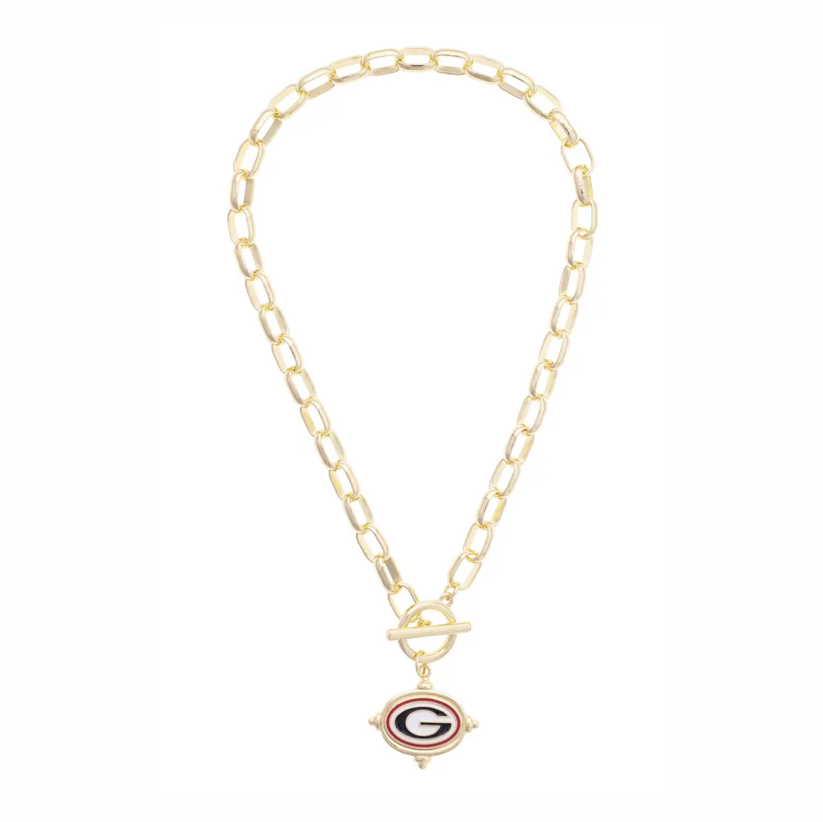 BULLDOGS INTAGLIO NECKLACE