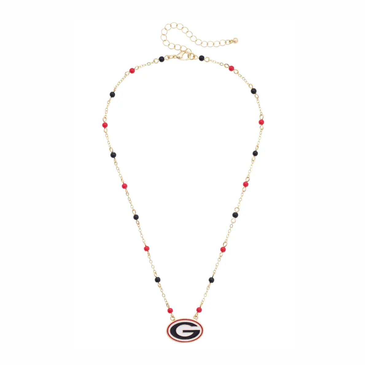 GA LOGO LAYERING NECKLACE