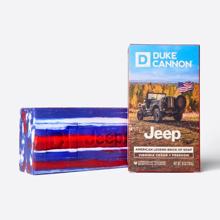 BRICK OF SOAP JEEP NATIONAL