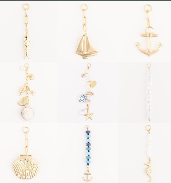 TROPICAL BAG CHARMS