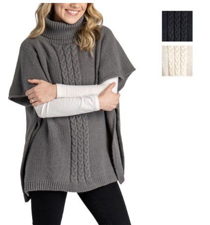 PONCHO SWEATER