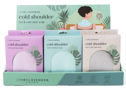 COLD SHOULDER NECK WRAP